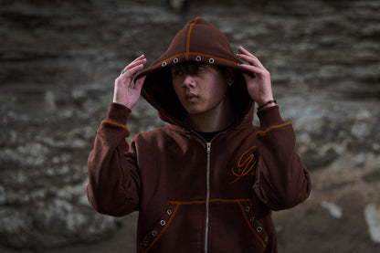 SUDADERA MARRÓN SYONBRAND