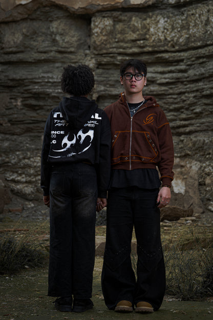 SUDADERA MARRÓN SYONBRAND