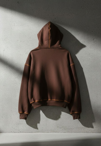 SUDADERA MARRÓN SYONBRAND